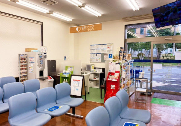 日本調剤 水戸薬局の健康チェックステーション