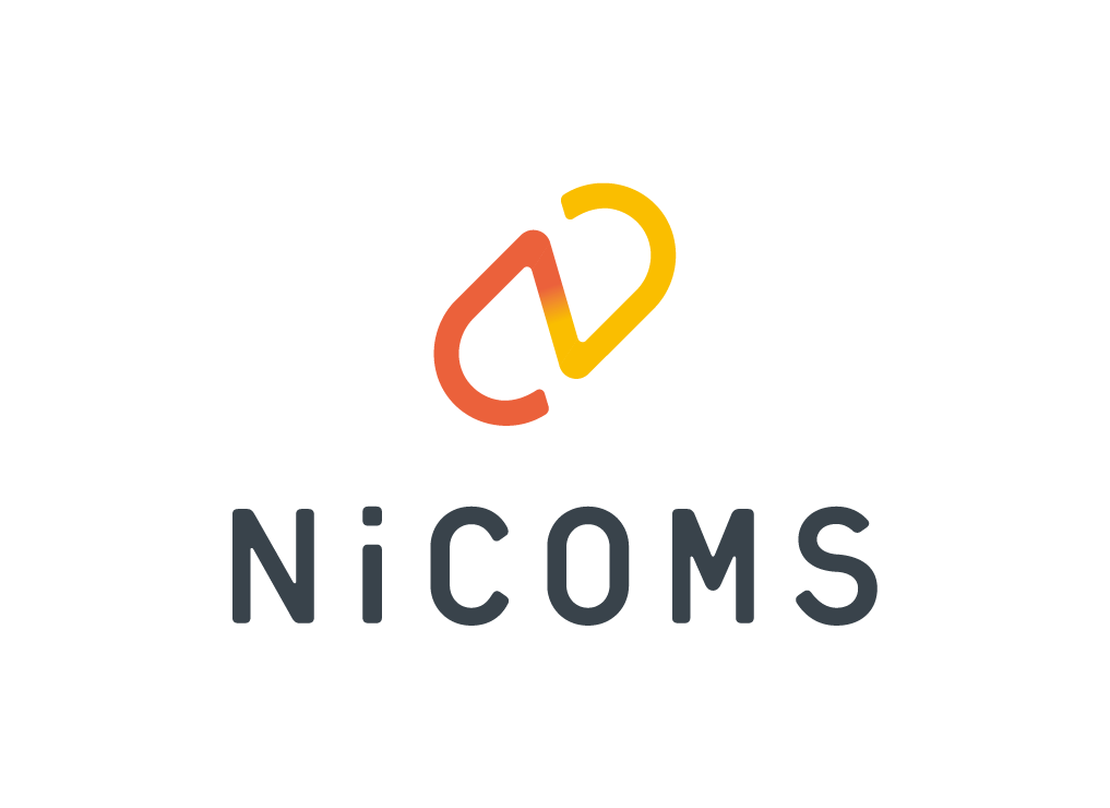 日本調剤オンライン薬局サービス「NiCOMS」ロゴ