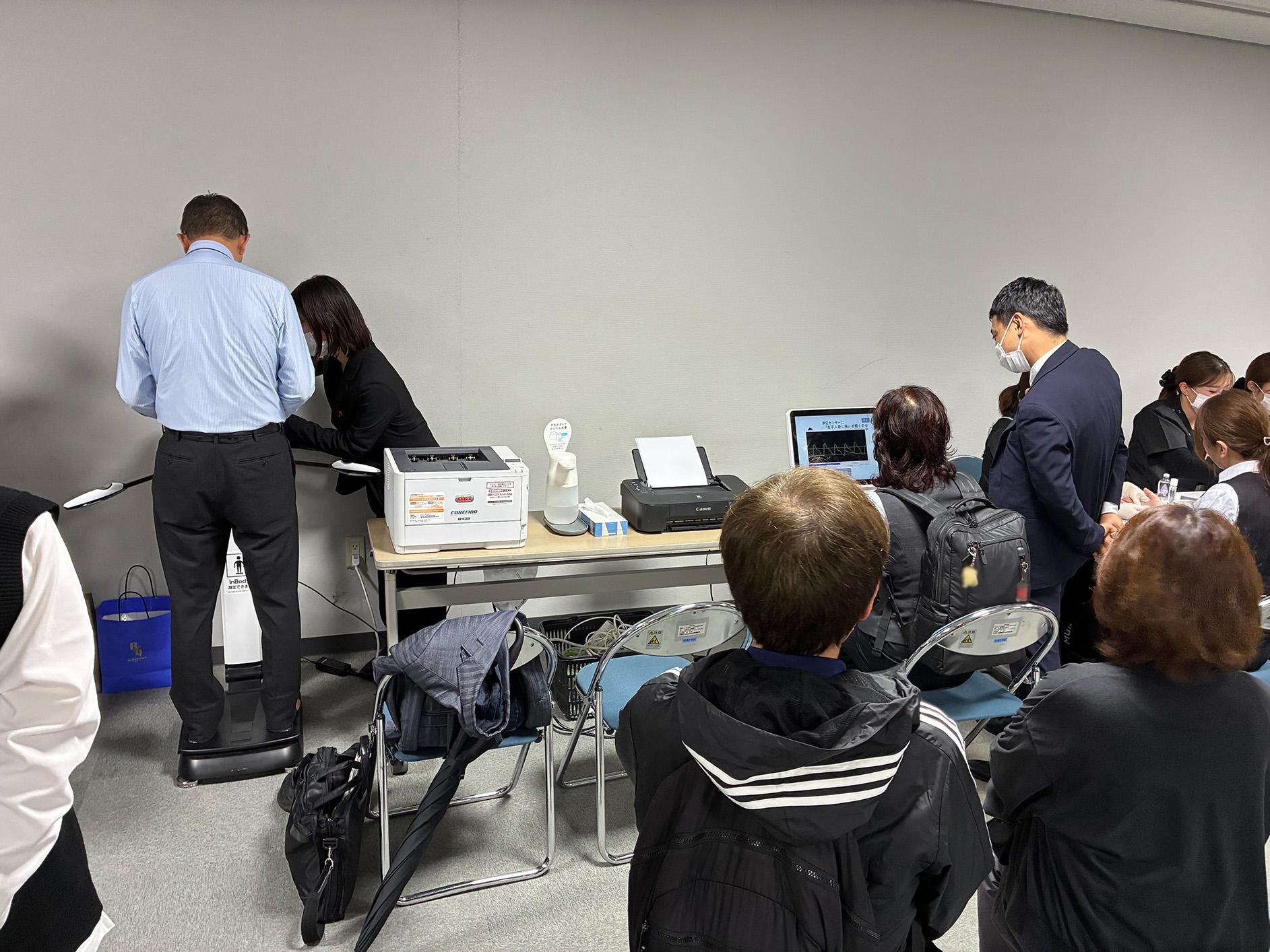 日本調剤 城南薬局が参加した健康イベントの様子