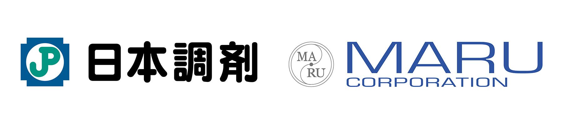 日本調剤とマル・コーポレーションのロゴ