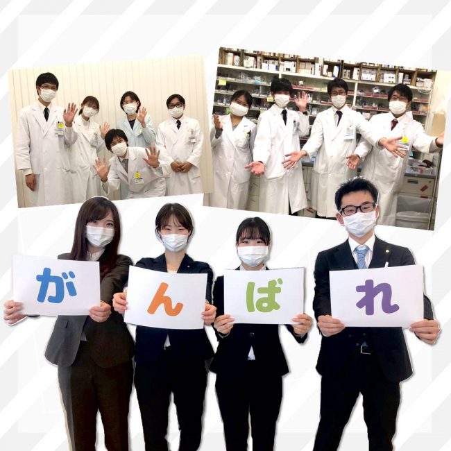 国試応援 先輩からのメッセージ What S New 就活最新情報を掲載 日本調剤 新卒採用サイト